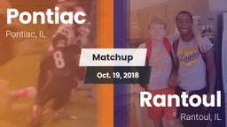 Matchup: Pontiac  vs. Rantoul  2018