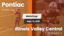 Matchup: Pontiac  vs. Illinois Valley Central  2019