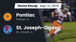 Recap: Pontiac  vs. St. Joseph-Ogden  2018