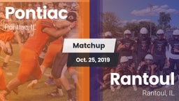 Matchup: Pontiac  vs. Rantoul  2019