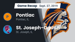 Recap: Pontiac  vs. St. Joseph-Ogden  2019