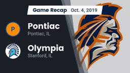 Recap: Pontiac  vs. Olympia  2019