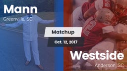 Matchup: Mann vs. Westside  2017