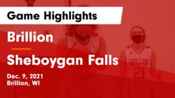 Brillion  vs Sheboygan Falls  Game Highlights - Dec. 9, 2021