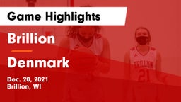 Brillion  vs Denmark  Game Highlights - Dec. 20, 2021