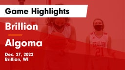 Brillion  vs Algoma  Game Highlights - Dec. 27, 2022