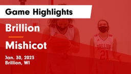 Brillion  vs Mishicot  Game Highlights - Jan. 30, 2023