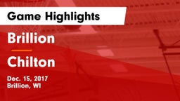Brillion  vs Chilton  Game Highlights - Dec. 15, 2017