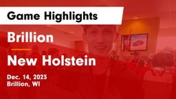 Brillion  vs New Holstein  Game Highlights - Dec. 14, 2023