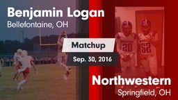 Matchup: Benjamin Logan vs. Northwestern  2016