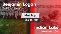 Matchup: Benjamin Logan vs. Indian Lake  2016