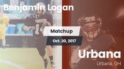 Matchup: Benjamin Logan vs. Urbana  2017