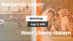Matchup: Benjamin Logan vs. West Liberty-Salem  2018