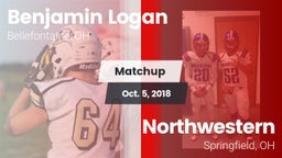 Matchup: Benjamin Logan vs. Northwestern  2018