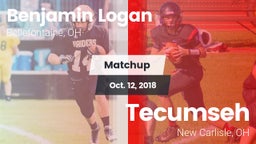 Matchup: Benjamin Logan vs. Tecumseh  2018