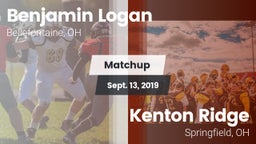 Matchup: Benjamin Logan vs. Kenton Ridge  2019
