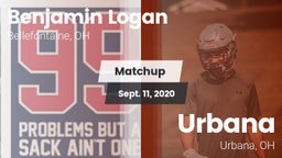 Matchup: Benjamin Logan vs. Urbana  2020