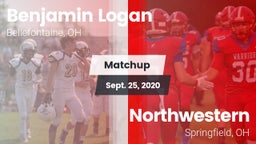 Matchup: Benjamin Logan vs. Northwestern  2020