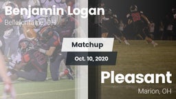 Matchup: Benjamin Logan vs. Pleasant  2020