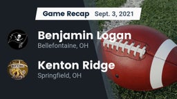 Recap: Benjamin Logan  vs. Kenton Ridge  2021