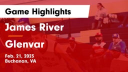 James River  vs Glenvar  Game Highlights - Feb. 21, 2023