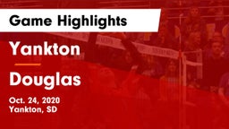 Yankton  vs Douglas  Game Highlights - Oct. 24, 2020