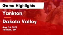 Yankton  vs Dakota Valley  Game Highlights - Aug. 26, 2021