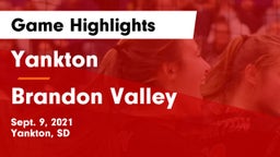 Yankton  vs Brandon Valley  Game Highlights - Sept. 9, 2021