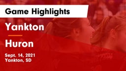 Yankton  vs Huron  Game Highlights - Sept. 14, 2021