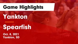 Yankton  vs Spearfish  Game Highlights - Oct. 8, 2021