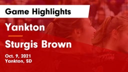 Yankton  vs Sturgis Brown  Game Highlights - Oct. 9, 2021