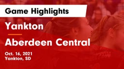 Yankton  vs Aberdeen Central  Game Highlights - Oct. 16, 2021