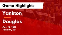 Yankton  vs Douglas  Game Highlights - Oct. 21, 2022