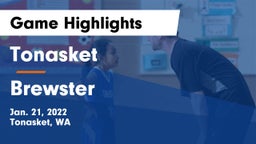 Tonasket  vs Brewster  Game Highlights - Jan. 21, 2022