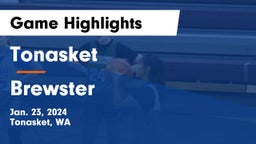 Tonasket  vs Brewster  Game Highlights - Jan. 23, 2024