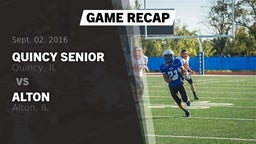 Recap: Quincy Senior  vs. Alton  2016