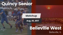 Matchup: Quincy Senior High vs. Belleville West  2017