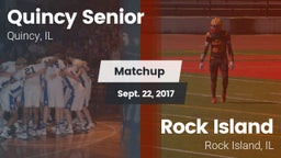 Matchup: Quincy Senior High vs. Rock Island  2017