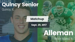 Matchup: Quincy Senior High vs. Alleman  2017