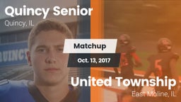 Matchup: Quincy Senior High vs. United Township 2017