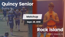 Matchup: Quincy Senior High vs. Rock Island  2018