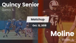 Matchup: Quincy Senior High vs. Moline  2018