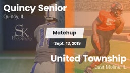 Matchup: Quincy Senior High vs. United Township 2019