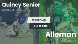 Matchup: Quincy Senior High vs. Alleman  2019