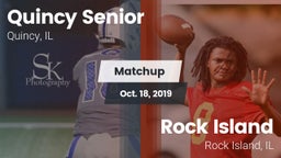 Matchup: Quincy Senior High vs. Rock Island  2019