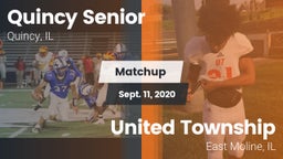 Matchup: Quincy Senior High vs. United Township 2020