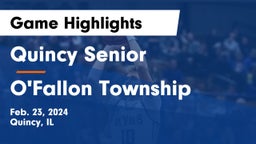 Quincy Senior  vs O'Fallon Township  Game Highlights - Feb. 23, 2024