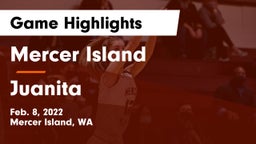 Mercer Island  vs Juanita  Game Highlights - Feb. 8, 2022