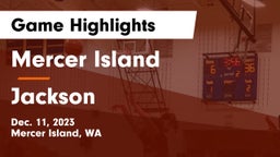 Mercer Island  vs Jackson  Game Highlights - Dec. 11, 2023