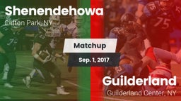 Matchup: Shenendehowa High vs. Guilderland  2017